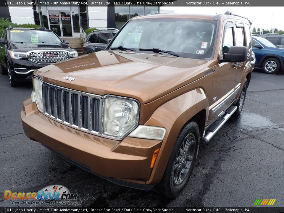 2011 Jeep Liberty Limited 70th Anniversary 4x4 Bronze Star Pearl / Dark Slate Gray/Dark Saddle Photo #12