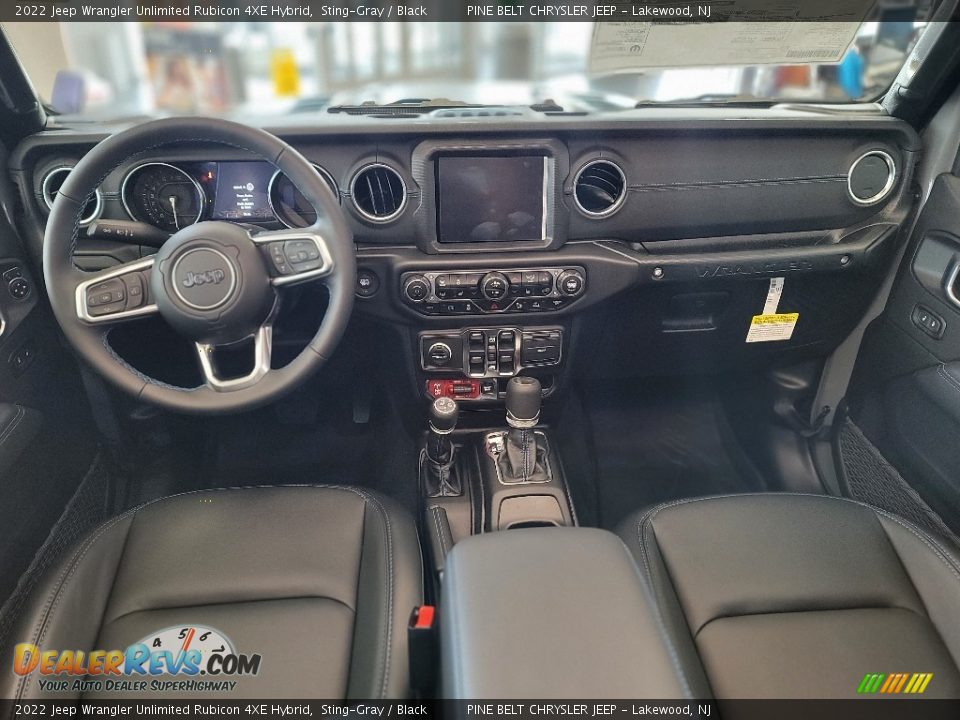 Dashboard of 2022 Jeep Wrangler Unlimited Rubicon 4XE Hybrid Photo #10