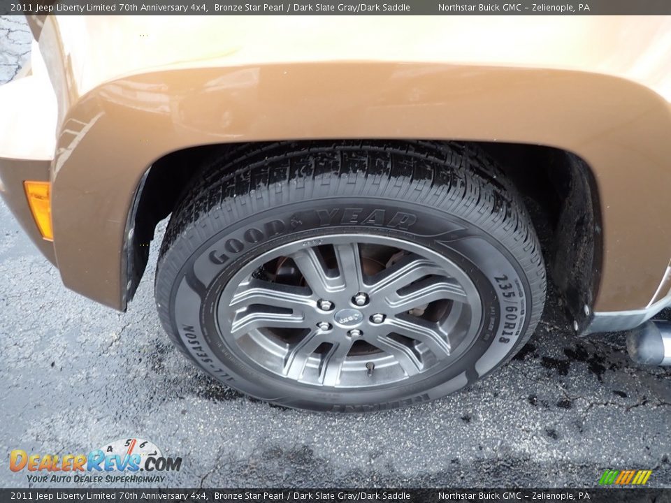 2011 Jeep Liberty Limited 70th Anniversary 4x4 Bronze Star Pearl / Dark Slate Gray/Dark Saddle Photo #13