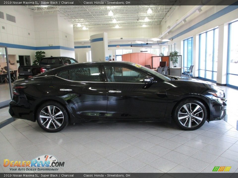 2019 Nissan Maxima SL Super Black / Charcoal Photo #4