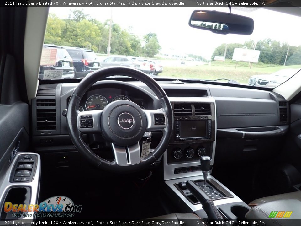 2011 Jeep Liberty Limited 70th Anniversary 4x4 Bronze Star Pearl / Dark Slate Gray/Dark Saddle Photo #19