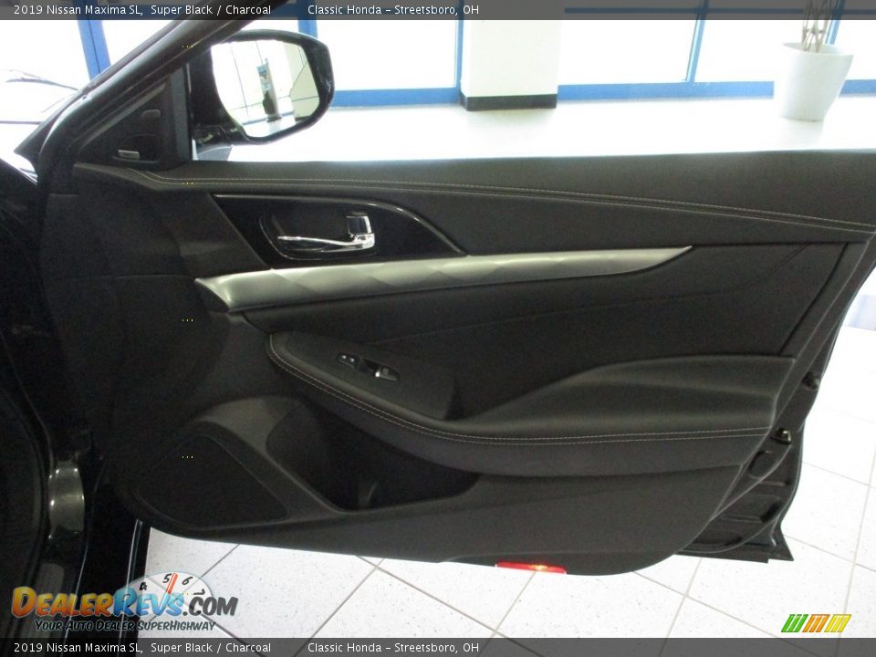 2019 Nissan Maxima SL Super Black / Charcoal Photo #14
