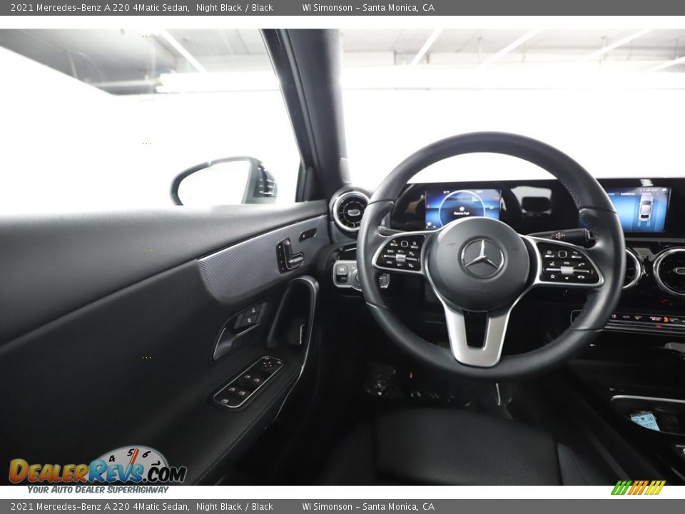 2021 Mercedes-Benz A 220 4Matic Sedan Night Black / Black Photo #24