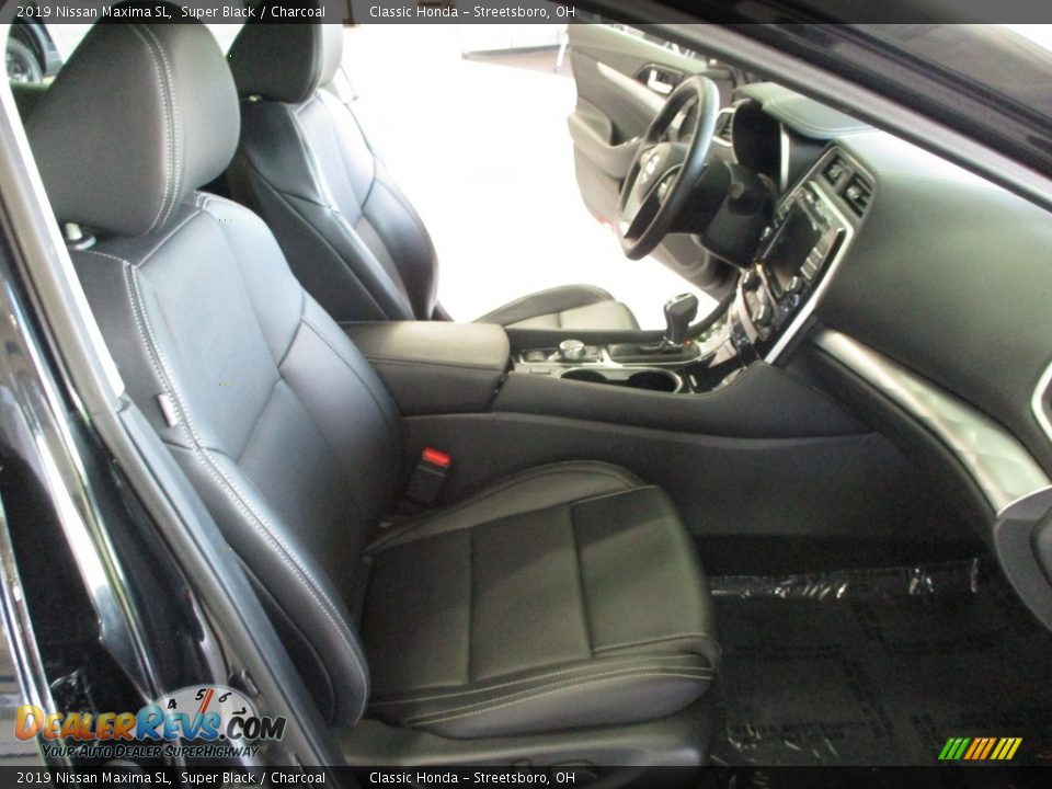 2019 Nissan Maxima SL Super Black / Charcoal Photo #16