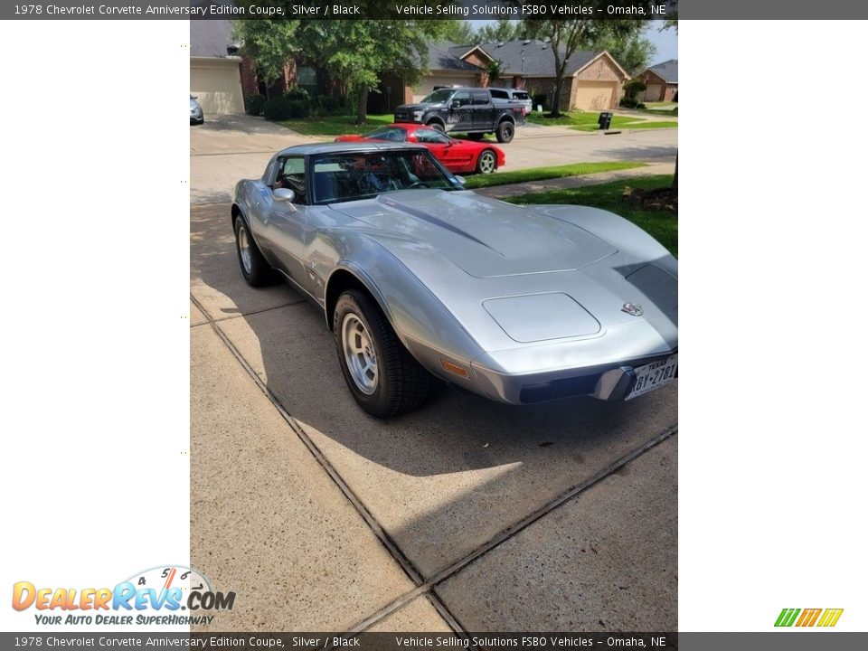 1978 Chevrolet Corvette Anniversary Edition Coupe Silver / Black Photo #1