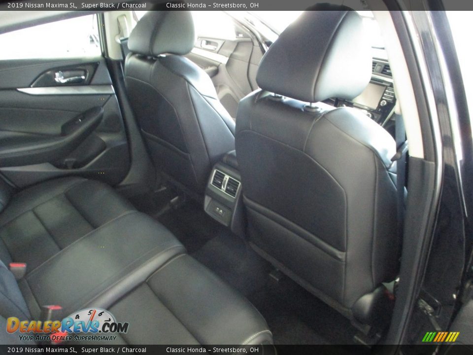 2019 Nissan Maxima SL Super Black / Charcoal Photo #19