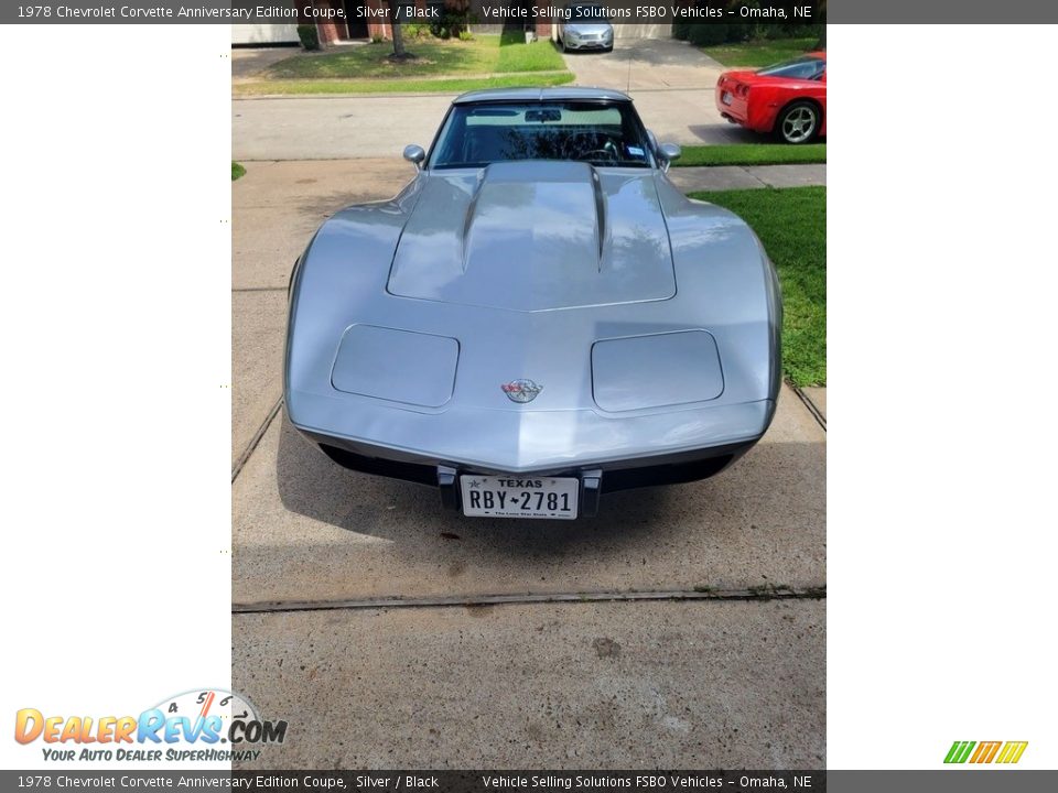 1978 Chevrolet Corvette Anniversary Edition Coupe Silver / Black Photo #2