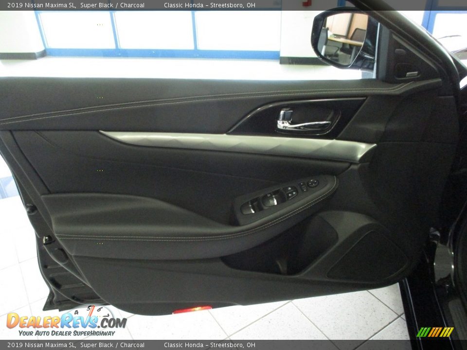 2019 Nissan Maxima SL Super Black / Charcoal Photo #26