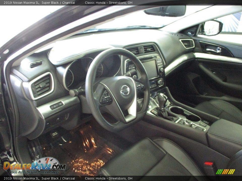 2019 Nissan Maxima SL Super Black / Charcoal Photo #27