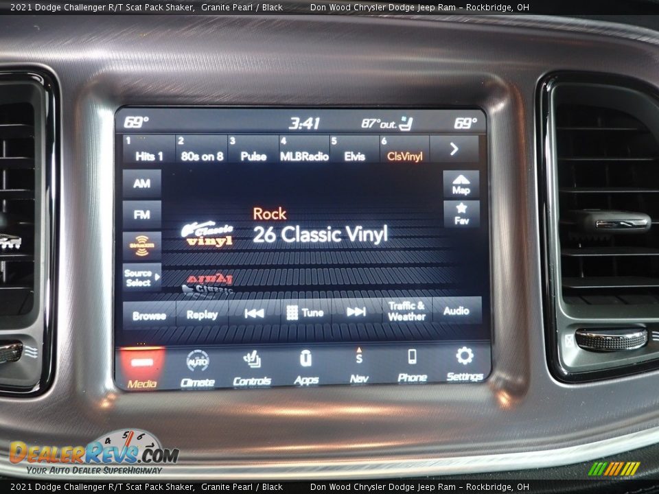 2021 Dodge Challenger R/T Scat Pack Shaker Granite Pearl / Black Photo #2