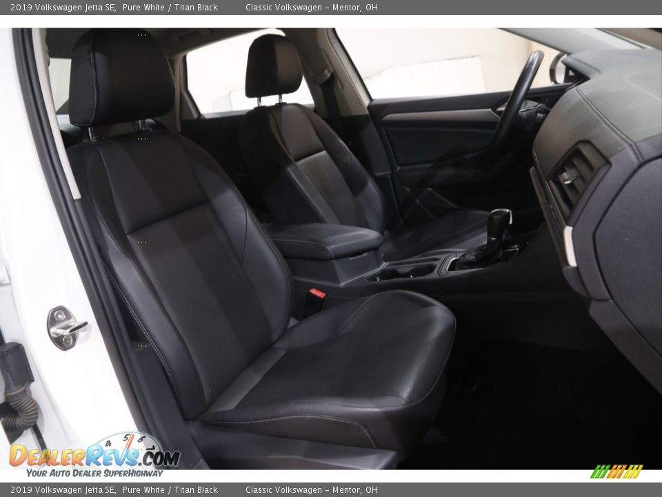 2019 Volkswagen Jetta SE Pure White / Titan Black Photo #15