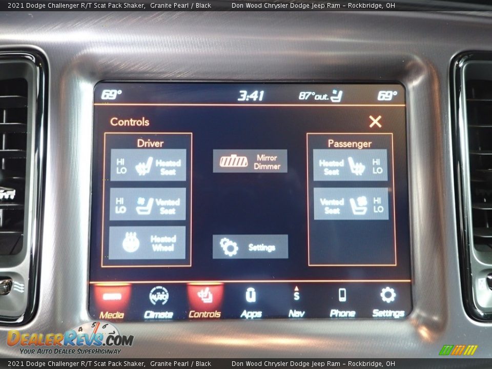 2021 Dodge Challenger R/T Scat Pack Shaker Granite Pearl / Black Photo #3