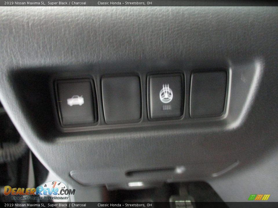 2019 Nissan Maxima SL Super Black / Charcoal Photo #29