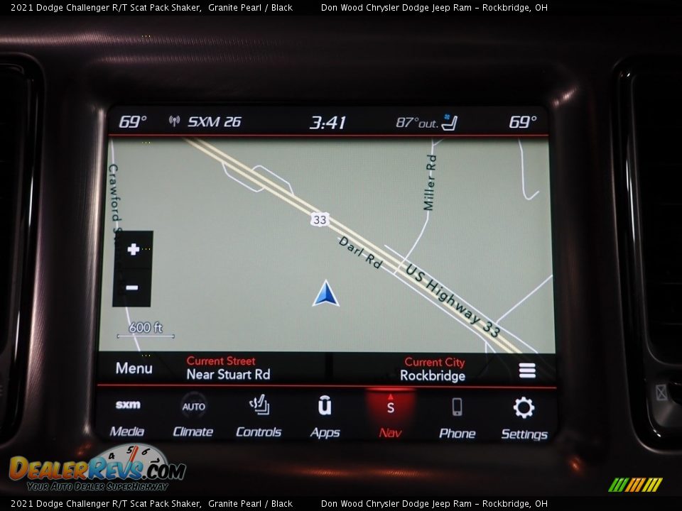 2021 Dodge Challenger R/T Scat Pack Shaker Granite Pearl / Black Photo #4