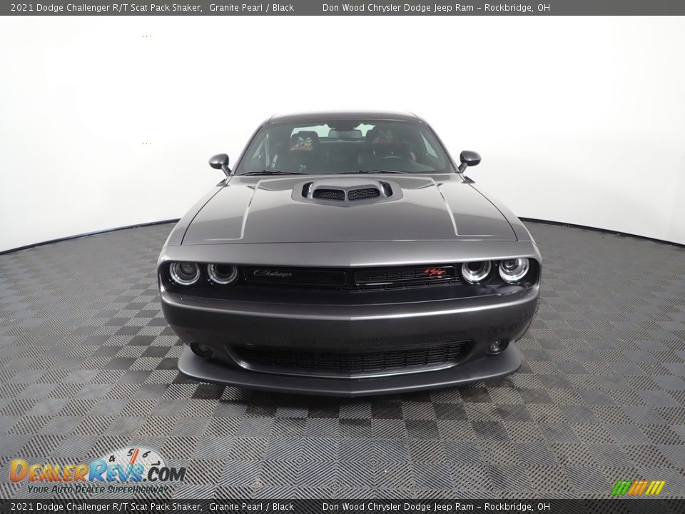 2021 Dodge Challenger R/T Scat Pack Shaker Granite Pearl / Black Photo #6