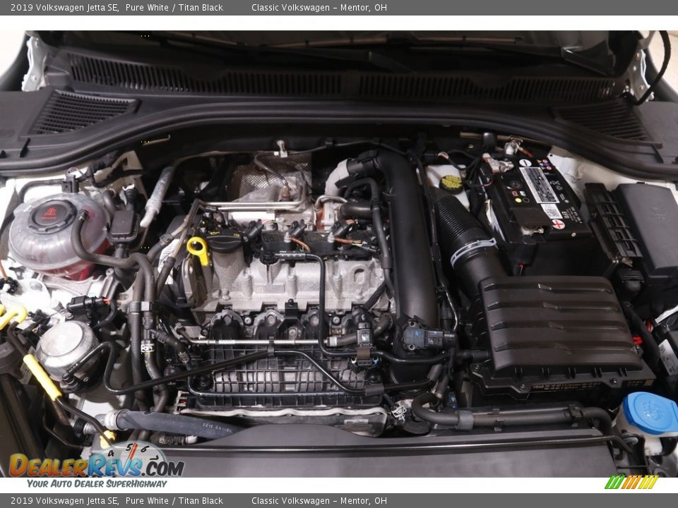 2019 Volkswagen Jetta SE Pure White / Titan Black Photo #19