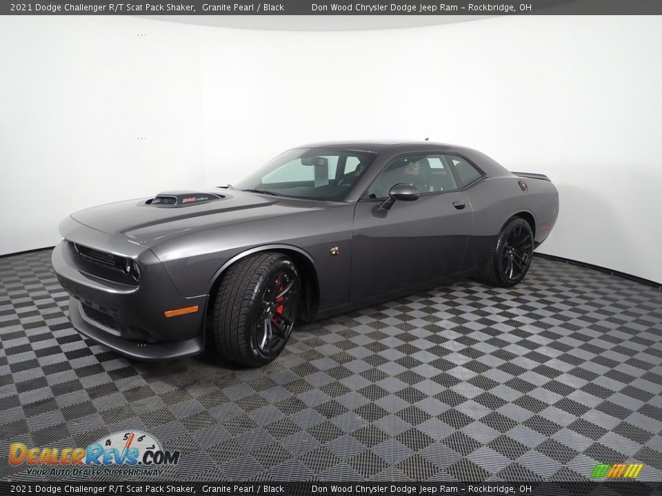 2021 Dodge Challenger R/T Scat Pack Shaker Granite Pearl / Black Photo #7