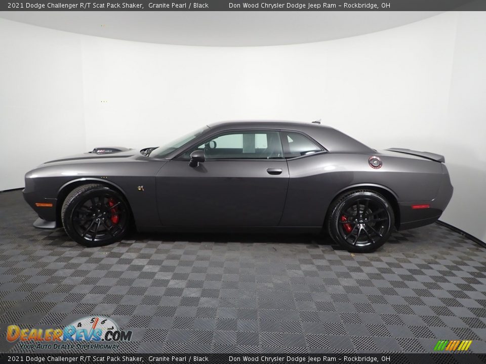 2021 Dodge Challenger R/T Scat Pack Shaker Granite Pearl / Black Photo #8