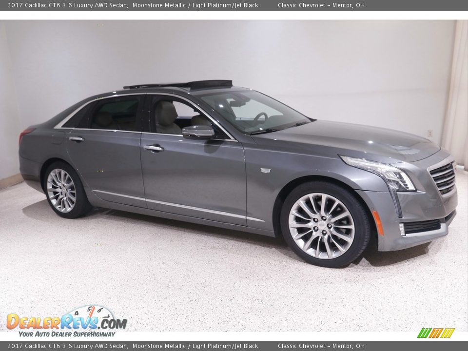 2017 Cadillac CT6 3.6 Luxury AWD Sedan Moonstone Metallic / Light Platinum/Jet Black Photo #1