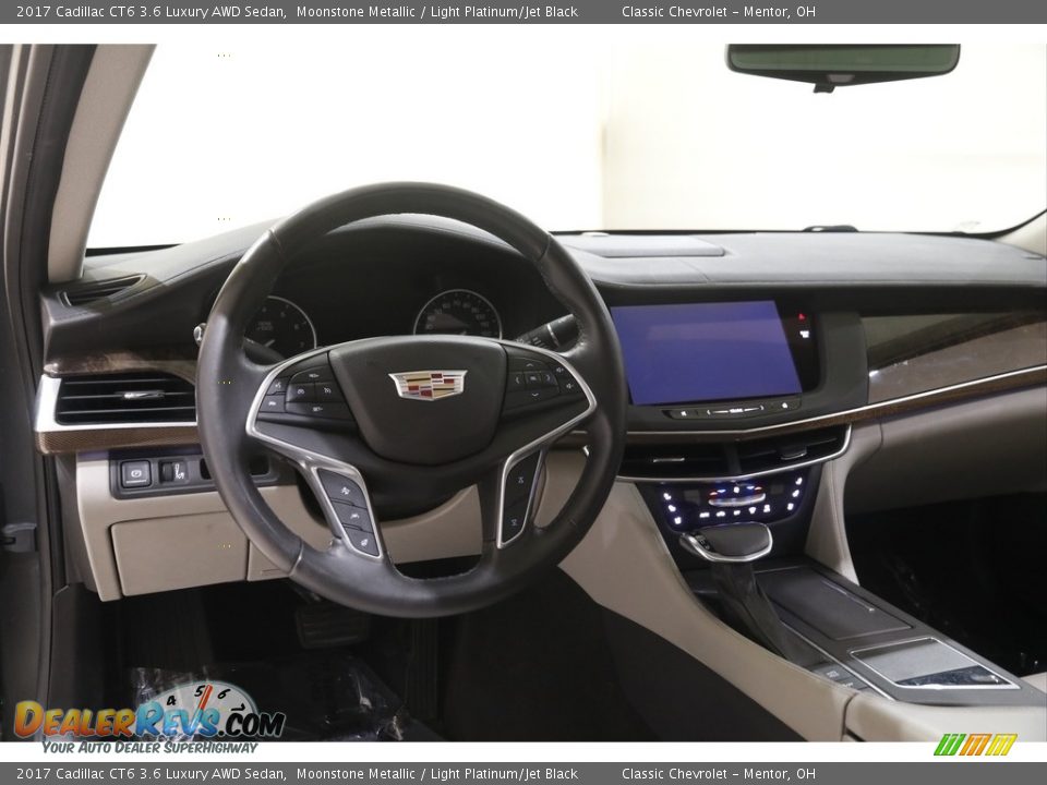 2017 Cadillac CT6 3.6 Luxury AWD Sedan Moonstone Metallic / Light Platinum/Jet Black Photo #6