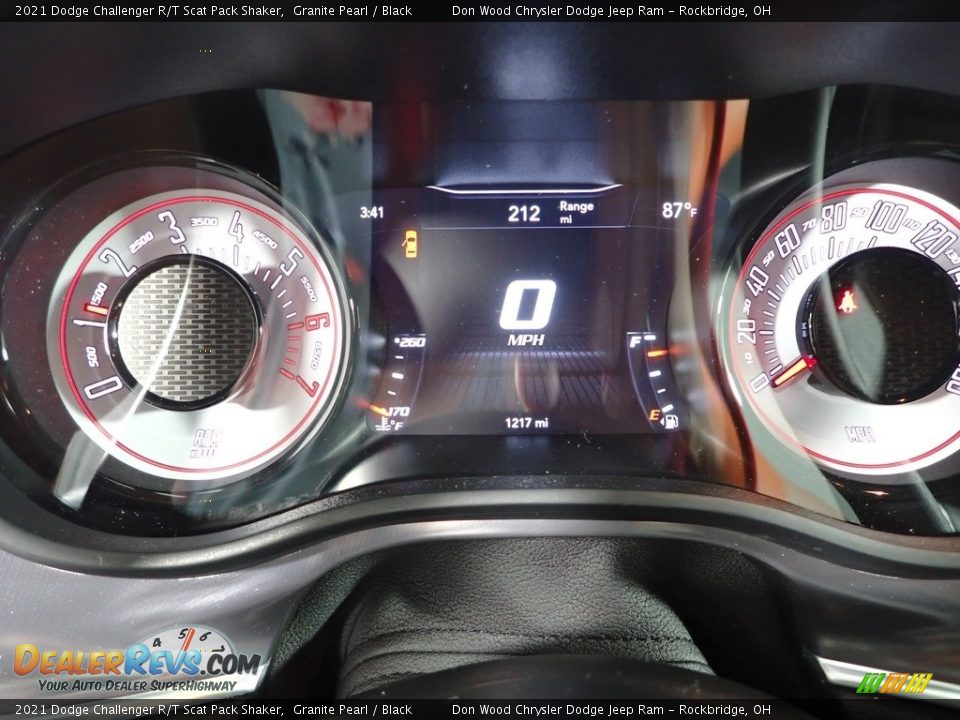 2021 Dodge Challenger R/T Scat Pack Shaker Granite Pearl / Black Photo #21
