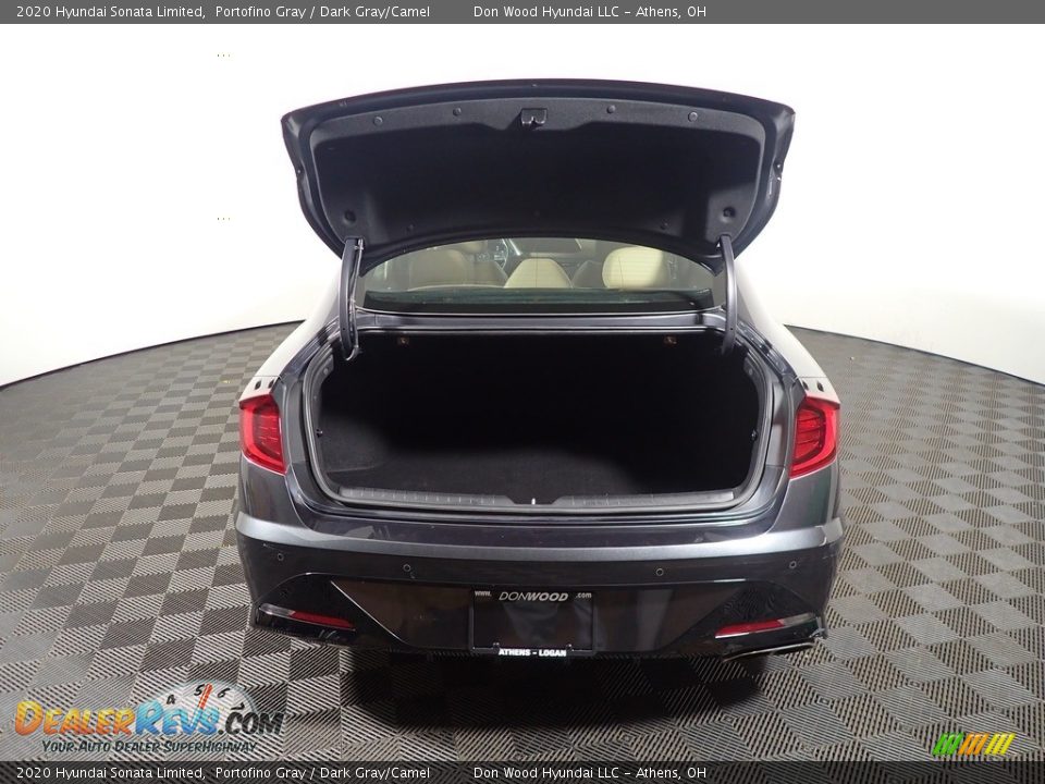 2020 Hyundai Sonata Limited Portofino Gray / Dark Gray/Camel Photo #16