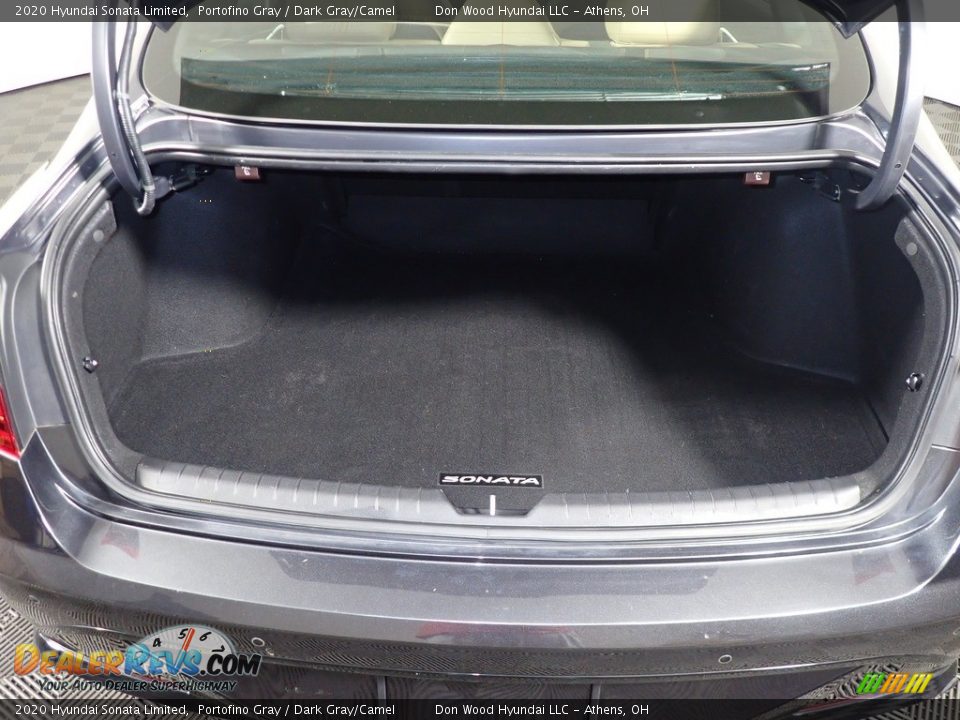 2020 Hyundai Sonata Limited Portofino Gray / Dark Gray/Camel Photo #17