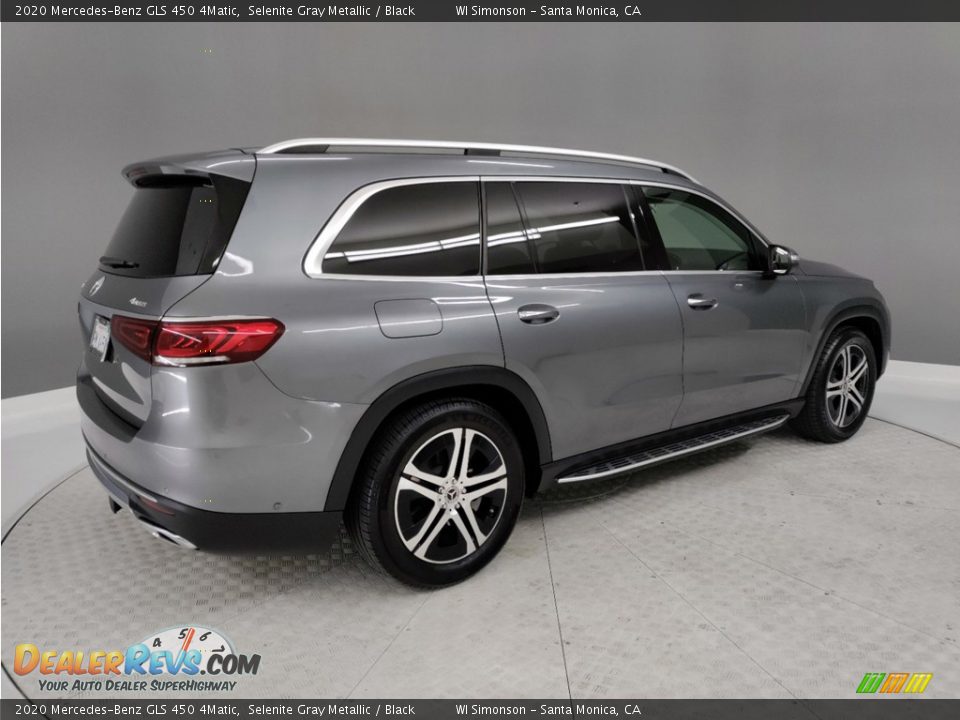 2020 Mercedes-Benz GLS 450 4Matic Selenite Gray Metallic / Black Photo #6