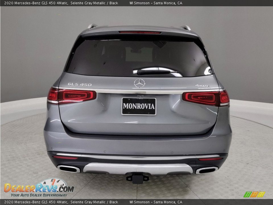 2020 Mercedes-Benz GLS 450 4Matic Selenite Gray Metallic / Black Photo #7