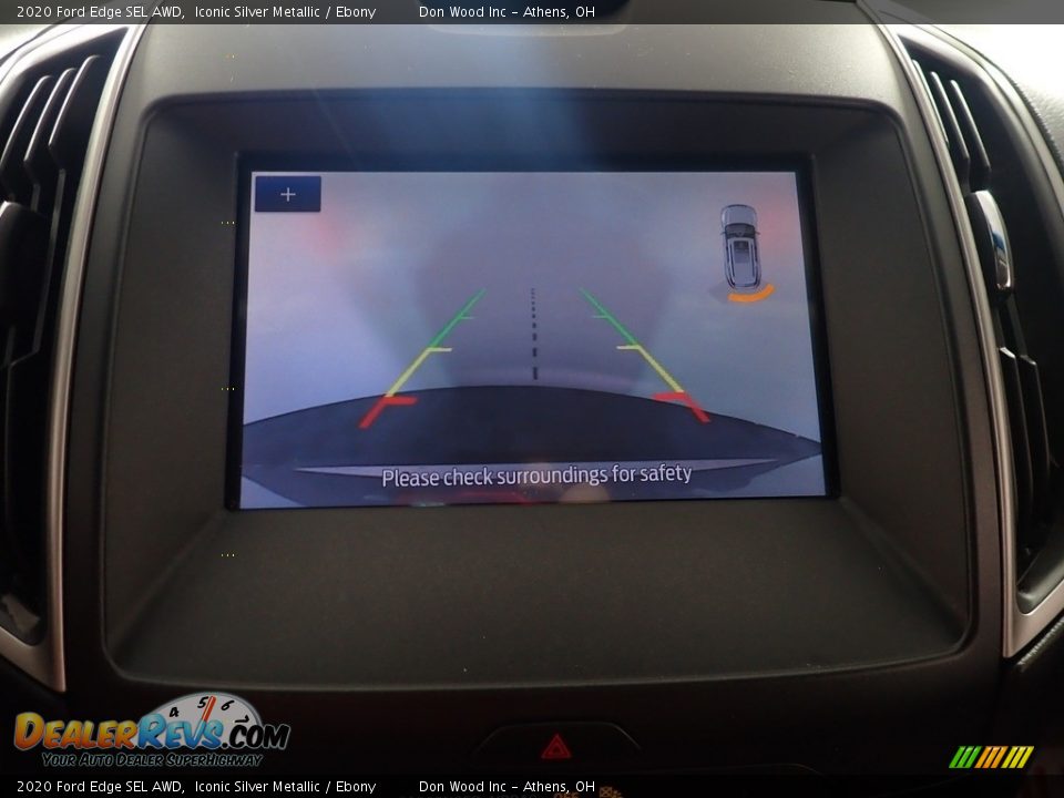 2020 Ford Edge SEL AWD Iconic Silver Metallic / Ebony Photo #2