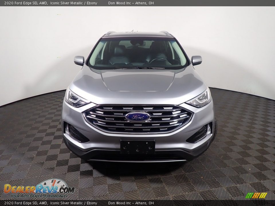 2020 Ford Edge SEL AWD Iconic Silver Metallic / Ebony Photo #4