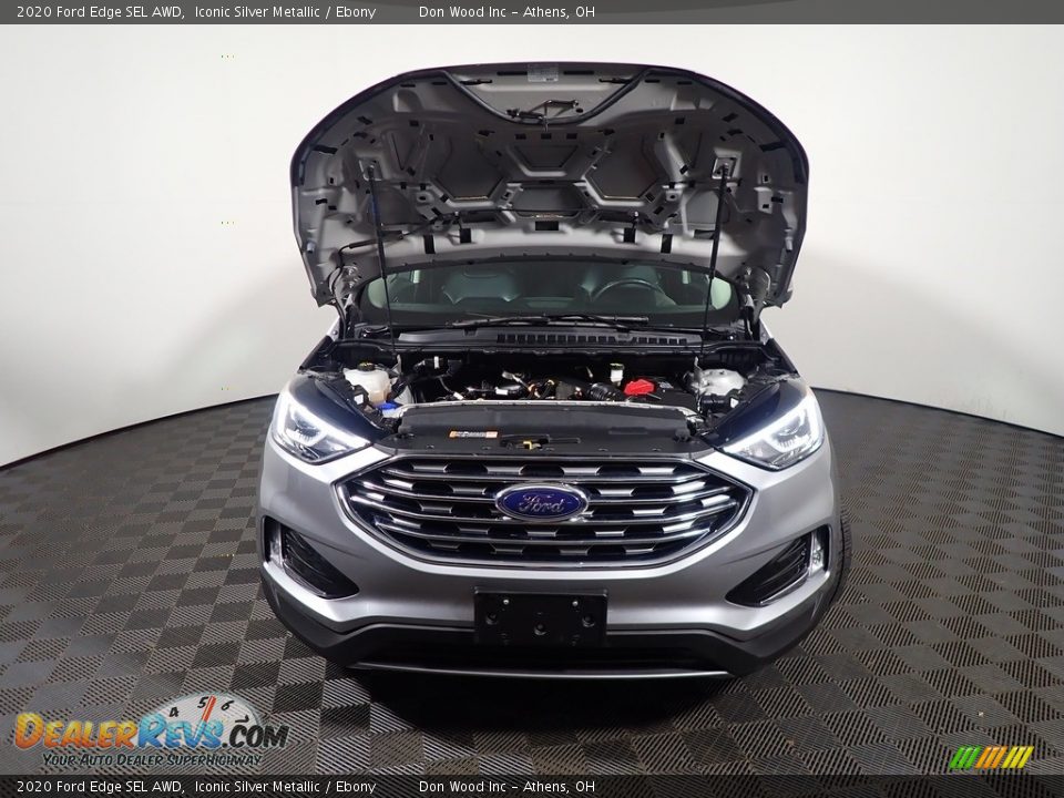 2020 Ford Edge SEL AWD Iconic Silver Metallic / Ebony Photo #5