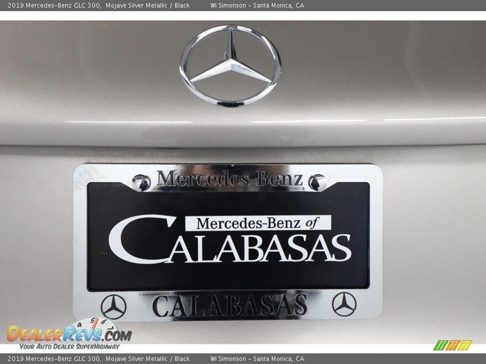 2019 Mercedes-Benz GLC 300 Mojave Silver Metallic / Black Photo #10