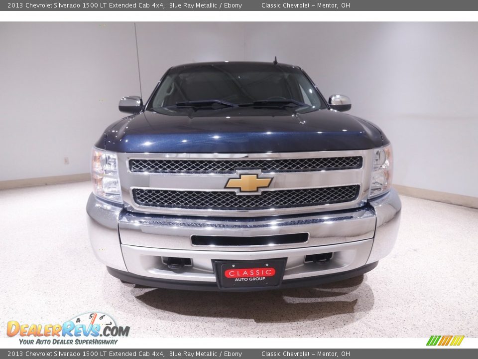 2013 Chevrolet Silverado 1500 LT Extended Cab 4x4 Blue Ray Metallic / Ebony Photo #2