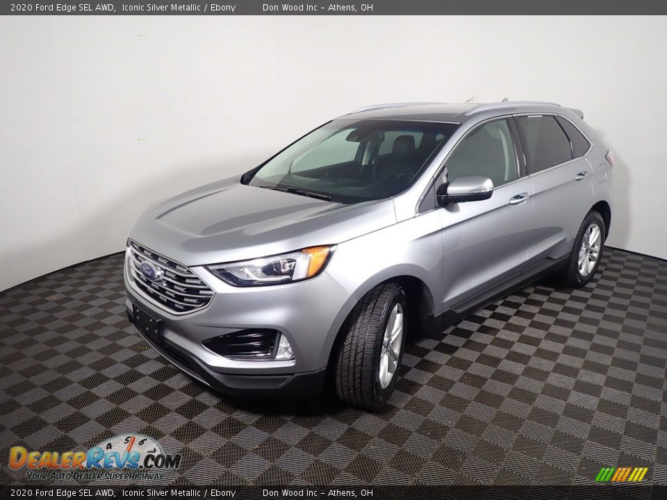 2020 Ford Edge SEL AWD Iconic Silver Metallic / Ebony Photo #8