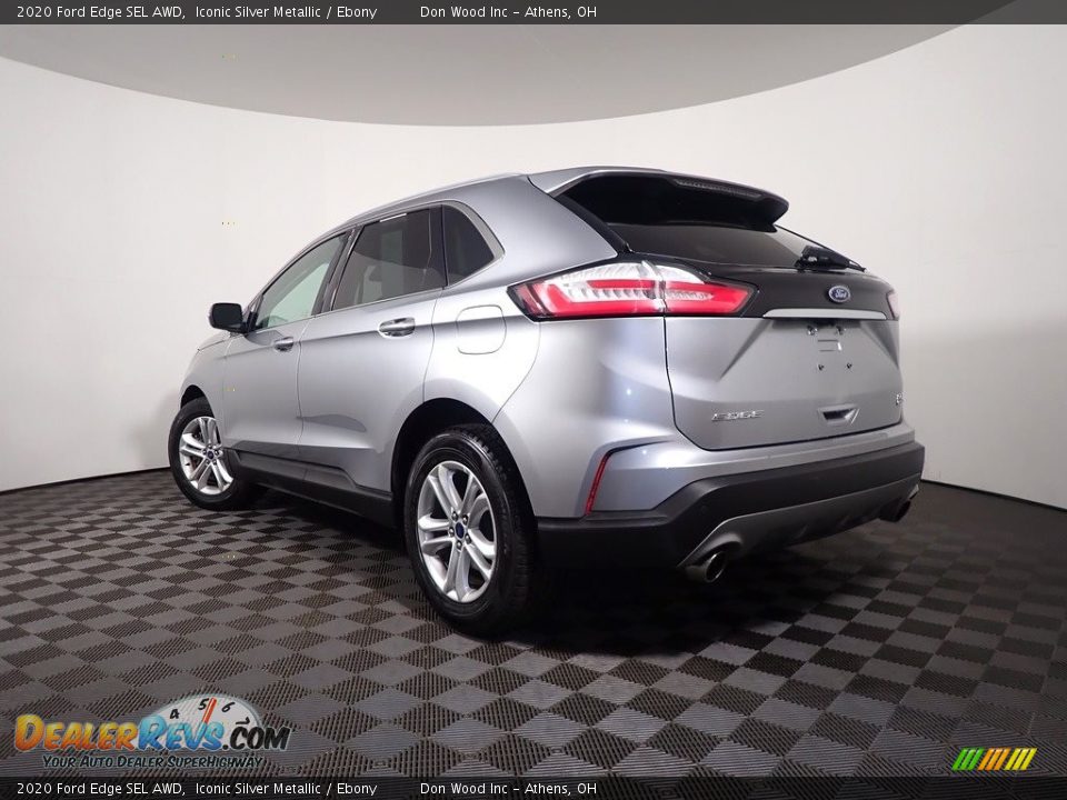 2020 Ford Edge SEL AWD Iconic Silver Metallic / Ebony Photo #9