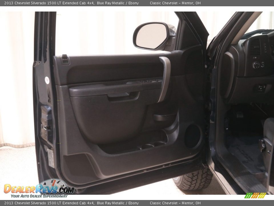 2013 Chevrolet Silverado 1500 LT Extended Cab 4x4 Blue Ray Metallic / Ebony Photo #4