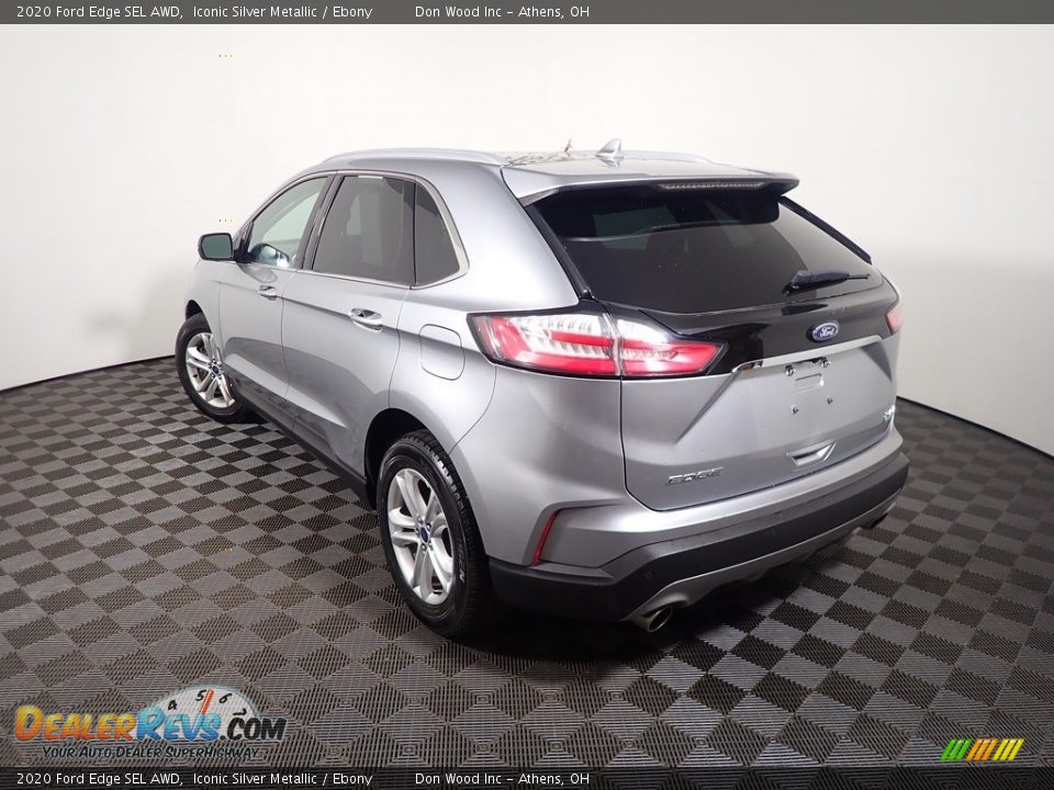 2020 Ford Edge SEL AWD Iconic Silver Metallic / Ebony Photo #10