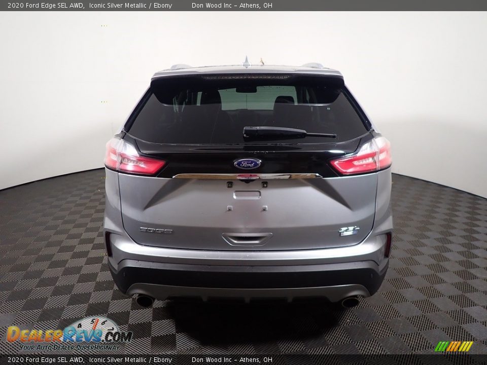 2020 Ford Edge SEL AWD Iconic Silver Metallic / Ebony Photo #11