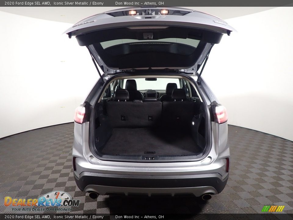 2020 Ford Edge SEL AWD Iconic Silver Metallic / Ebony Photo #12