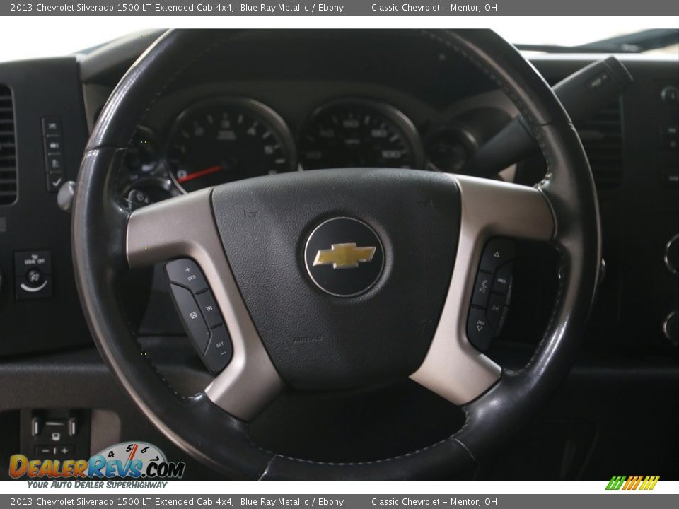 2013 Chevrolet Silverado 1500 LT Extended Cab 4x4 Blue Ray Metallic / Ebony Photo #7