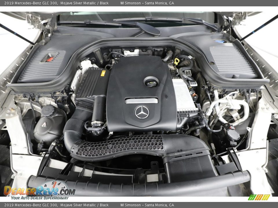 2019 Mercedes-Benz GLC 300 Mojave Silver Metallic / Black Photo #18