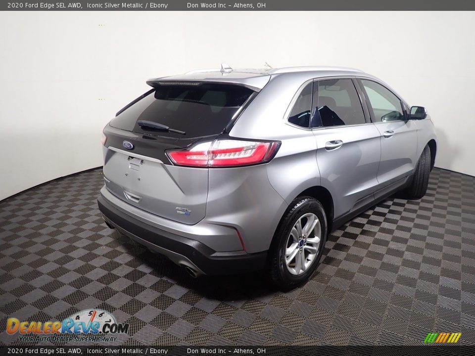 2020 Ford Edge SEL AWD Iconic Silver Metallic / Ebony Photo #15