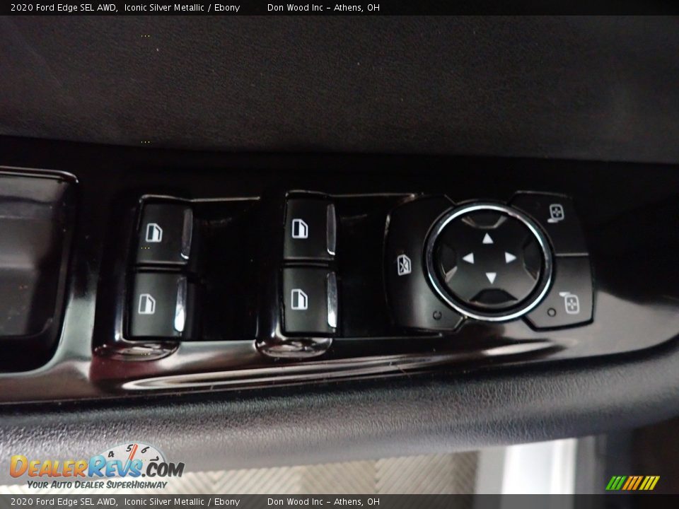 2020 Ford Edge SEL AWD Iconic Silver Metallic / Ebony Photo #18