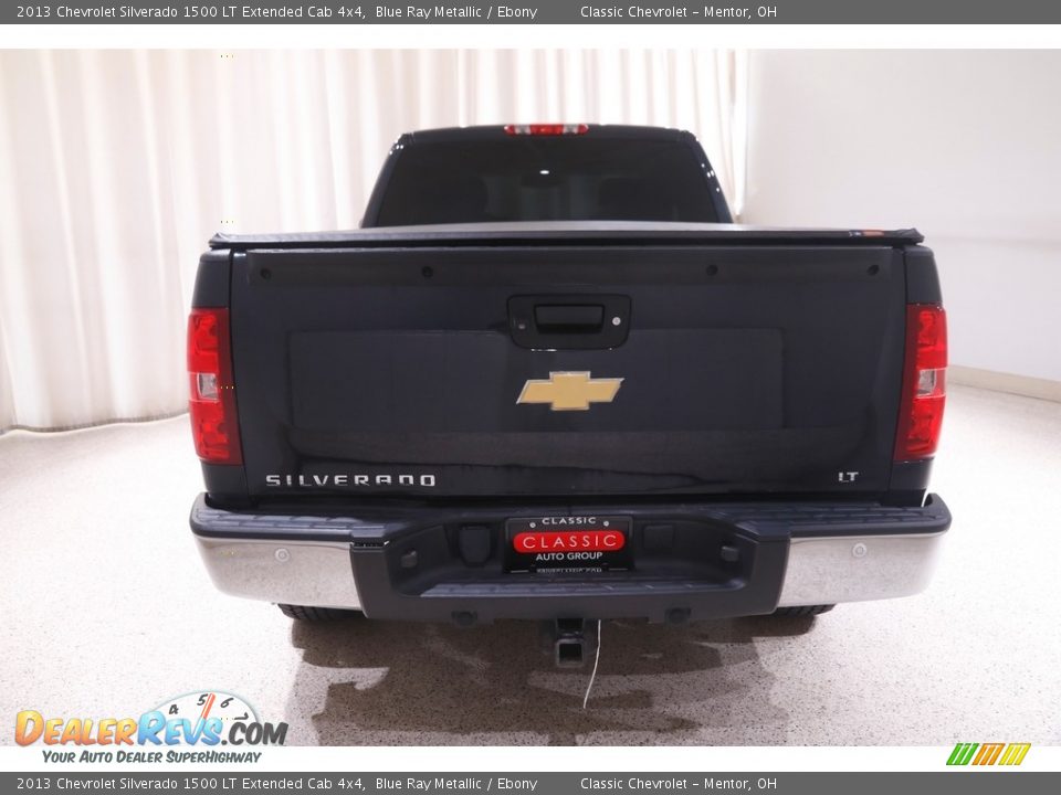 2013 Chevrolet Silverado 1500 LT Extended Cab 4x4 Blue Ray Metallic / Ebony Photo #15