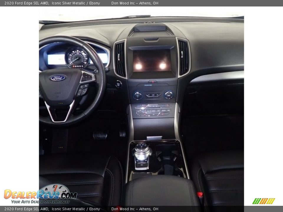 2020 Ford Edge SEL AWD Iconic Silver Metallic / Ebony Photo #22