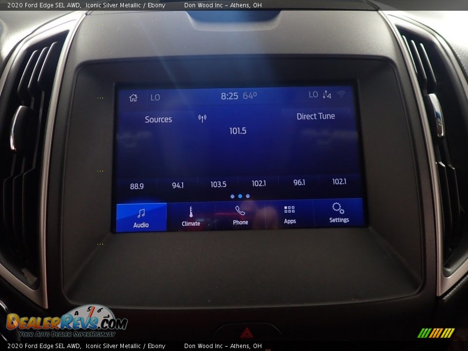2020 Ford Edge SEL AWD Iconic Silver Metallic / Ebony Photo #23