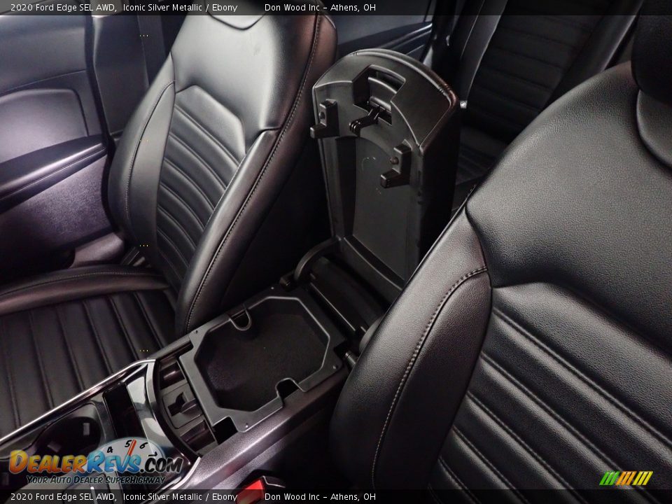 2020 Ford Edge SEL AWD Iconic Silver Metallic / Ebony Photo #30