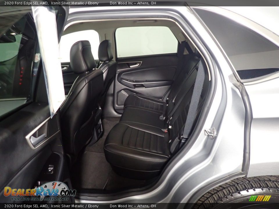 2020 Ford Edge SEL AWD Iconic Silver Metallic / Ebony Photo #32