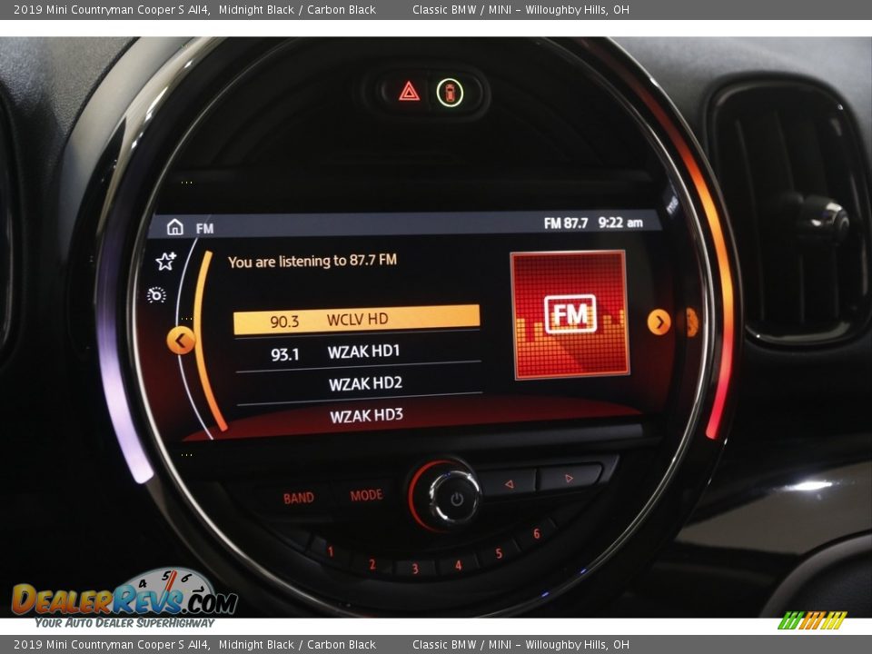 2019 Mini Countryman Cooper S All4 Midnight Black / Carbon Black Photo #11